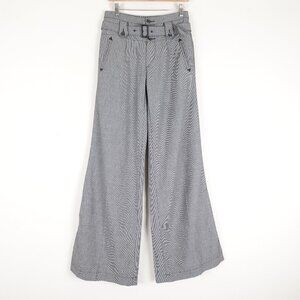 We Are Replay Wide Leg Pants Women's 28W Lightweight Belted Made in Italy